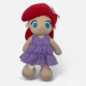 Disney Store nuimos Ariel The Little Mermaid Poseable Plush Stuffed Doll Toy